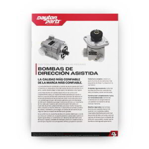Bombas de dirección asistida para trabajo pesado - hoja de venta