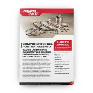 Componentes de postratamiento - hoja de venta Dayton