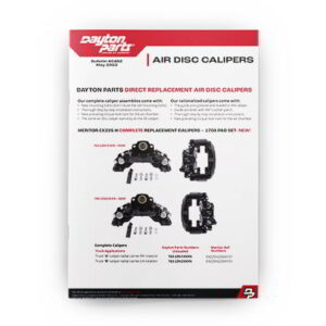 Air disc calipers
