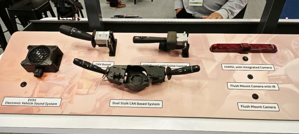 Stand con productos en la Expo Work Truck Week 2026